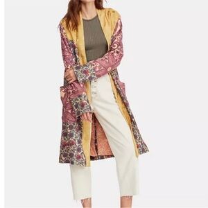 NWT Free People Maggie Open-Front Duster Jacket